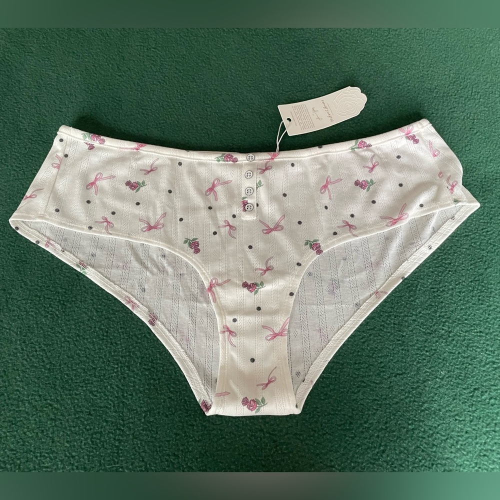 For Love and Lemons Pointelle Panty